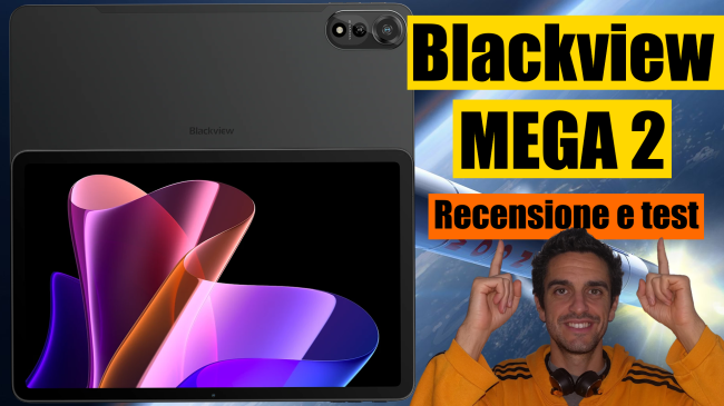 Tablet Blackview MEGA 2: recensione, prova impressioni d'uso (video) - Blackview MEGA 2 tablet recensione e test