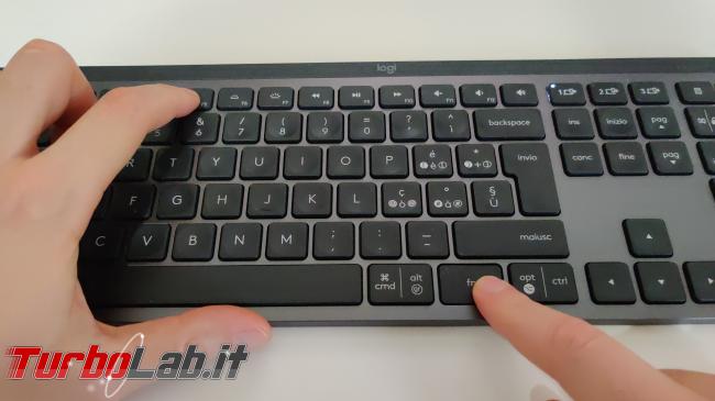 Tastiera Logitech MX Keys: come usare tasti funzione F1-F12 senza Fn ( Linux/Ubuntu) - IMG_20200606_193005