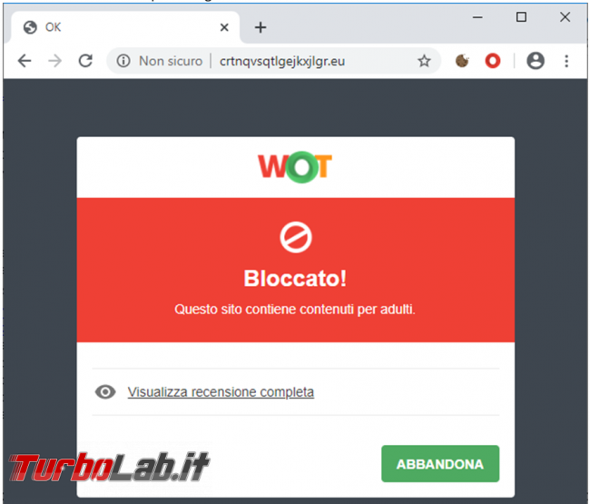 Test: estensioni sicurezza browser web messe prova TurboLab.it