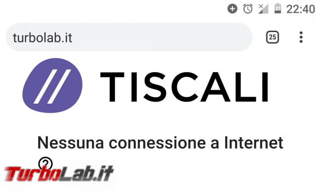 Tiscali: problemi collegamento Internet rete dati mobile 3G/4G LTE - Trucco risolvere - tiscali problemi internet