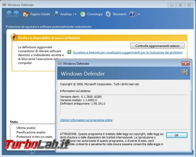 TLI risponde: devo veramente installare antivirus PC Windows 10 oppure basta Windows Defender? - windows_defender_adware