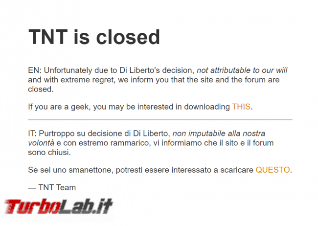 TNT Village chiude battenti - FrShot_1567659652