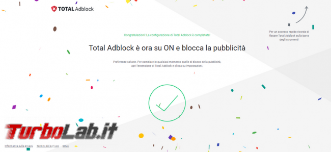Total Adblock, l’estensione browser contro pubblicità, non installare mai