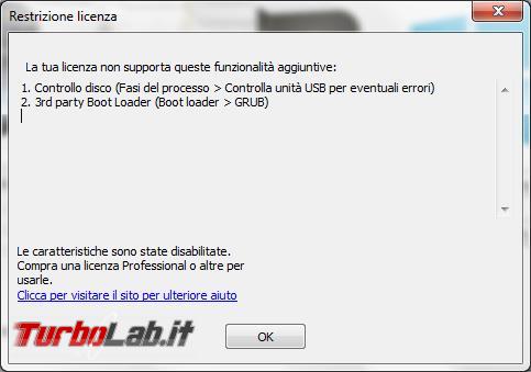 Trasferisci supporto d’installazione Windows disco, pendrive, USB WinToFlash