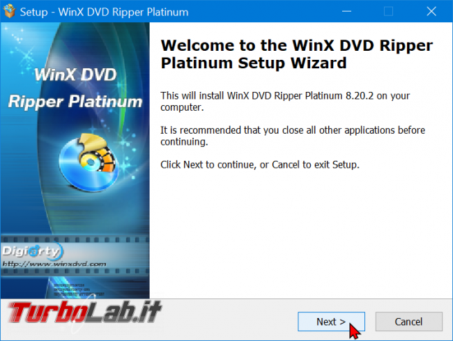 Trasformare film DVD file MP4 PC, smartphone, tablet: guida rip WinX DVD Ripper (conversione DVD MP4, H.264, AAC) - zShotVM_1589833469