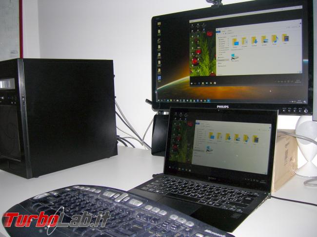 Trasformare PC Windows 10 ricevitore Miracast (Wireless Display) proiettare smartphone notebook monitor, senza fili - windows 10 miracast ricevente scura
