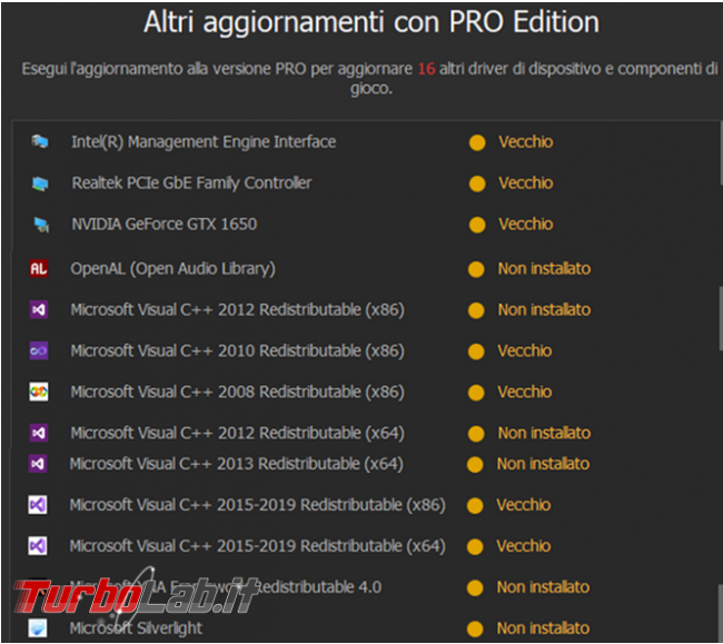 Trovare aggiornare driver PC Windows: guida Driver Booster Free