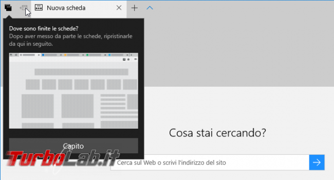 Tutte novità Microsoft Edge Windows 10 1703, Creators Update
