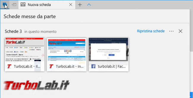Tutte novità Microsoft Edge Windows 10 1703, Creators Update