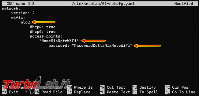 Ubuntu Server connessione Wi-Fi linea comando: guida rapida (configurazione netplan pacchetto wpa_supplicant)