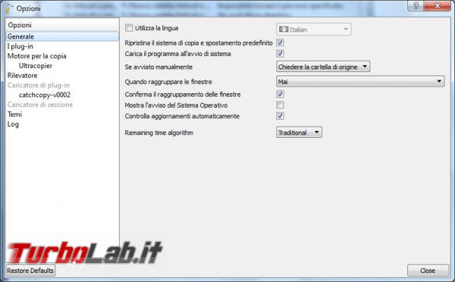Ultracopier migliora gestione copia file Windows