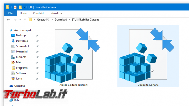 [Upd: Microsoft conferma] Windows 10: ricerca non funziona SearchUI.exe alta CPU - È colpa aggiornamento (KB4512941) - disabilita cortana reg