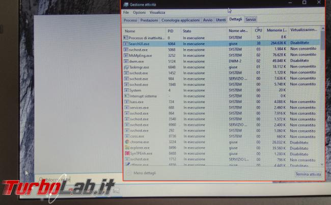 [Upd: Microsoft conferma] Windows 10: ricerca non funziona SearchUI.exe alta CPU - È colpa aggiornamento (KB4512941) - IMG_20190901_182217