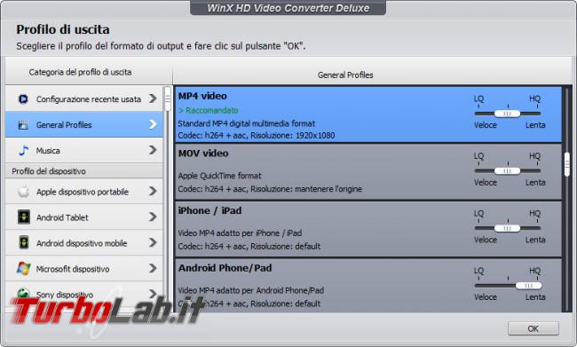 [Upd: ultimi giorni!] Giveaway: WinX HD Video Converter Delux è gratis periodo tempo limitato - video format conversion