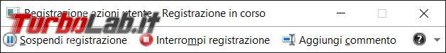 Utilizzare Registrazione azioni utente mostrare altri problema ricevere supporto