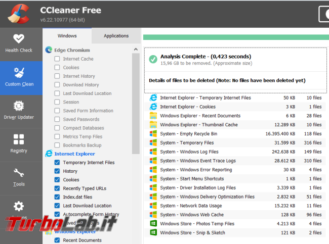Vale pena utilizzare programmi pulizia file inutili?
