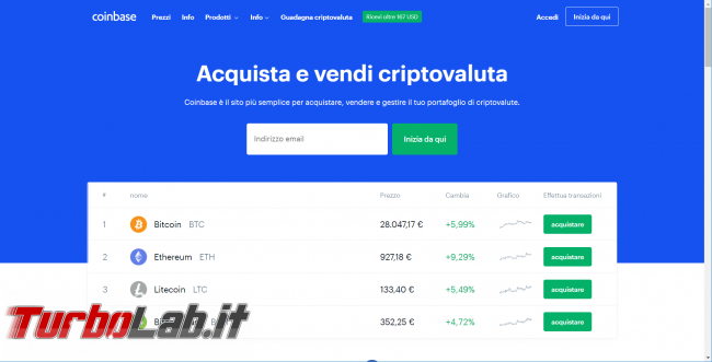 Valore Bitcoin aggiornato app ricevere notifiche/avvisi variazione prezzo smartphone Android