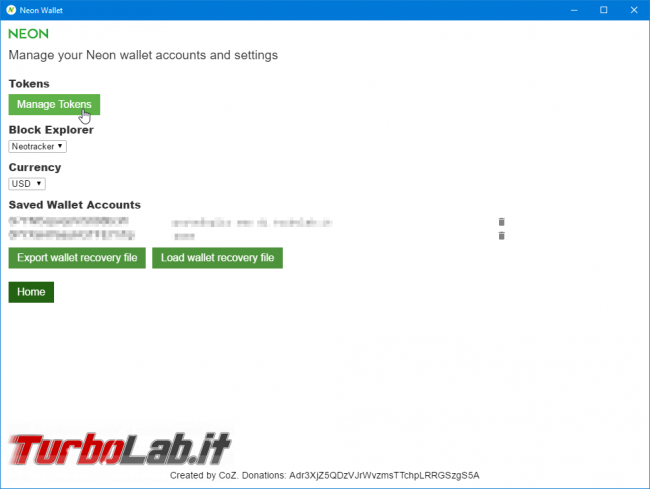 Video Guida: come visualizzare token ONT (Ontology) distribuiti regalo airdrop Neon wallet (NEO)