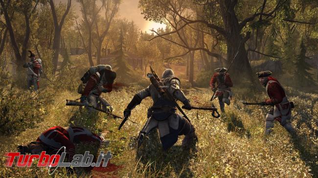 Videogame gratis: Ubisoft regala Assassin's Creed III, Prince of Persia, Splinter Cell ed altri - assassins creed 3
