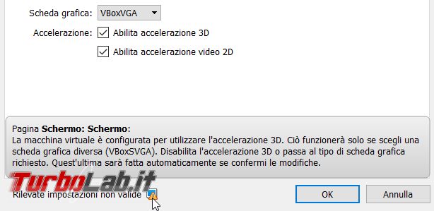 VirtualBox: quali differenze VBoxVGA, VMSVGA VBoxSVGA? Qual è migliore?