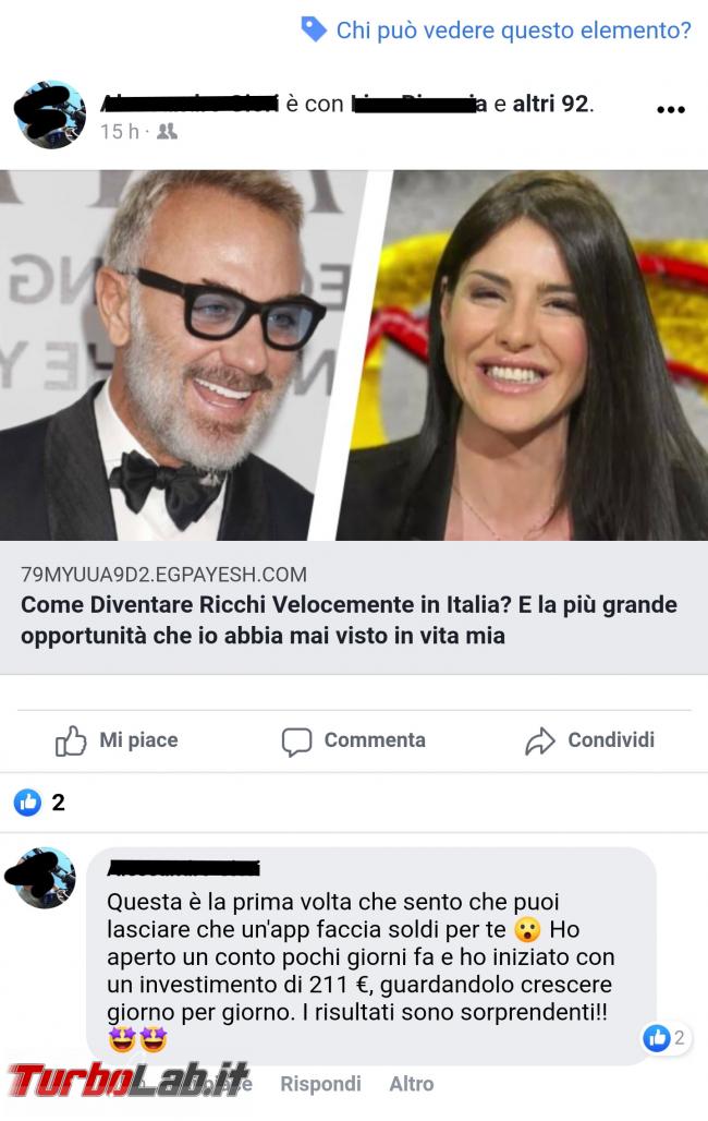 Virus Facebook: Come diventare ricchi velocemente Italia? - Screenshot_20201020-022332