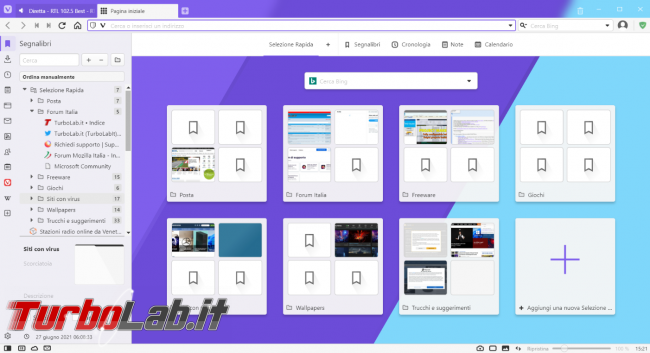 Vivaldi, browser &quot;suona&quot; concorrenti