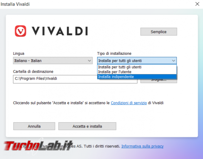 Vivaldi, browser &quot;suona&quot; concorrenti