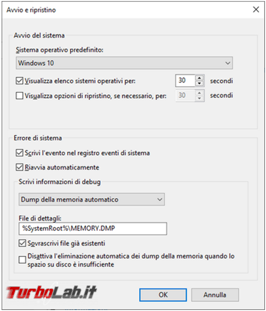 WinDbg permette analizzare schermate blu Windows