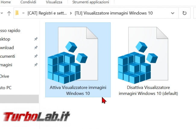 Windows 10: come attivare/installare Visualizzatore foto Windows 7/Windows 8 sostituire app Foto (ripristinare Visualizzatore immagini) - zShotVM_1591128522