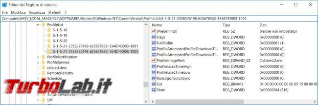 Windows 10: come cancellare account locale computer