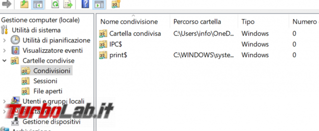 Windows 10: come eliminare condivisioni amministrative (ADMIN$, C$) ed evitare vengano ri-create - zShotVM_1585406549
