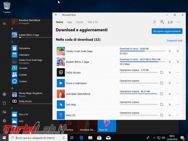 Windows 10: come impedire l’installazione automatica app giochi menu Start (guida)