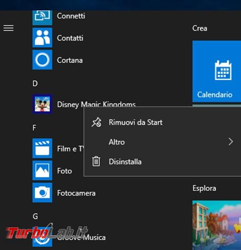 Windows 10: come impedire l’installazione automatica app giochi menu Start (guida)