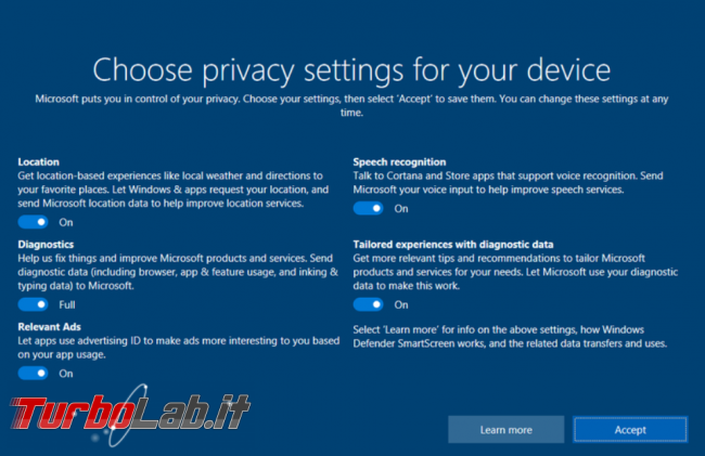 Windows 10 continua violare privacy utenti - FrShot_1567001110