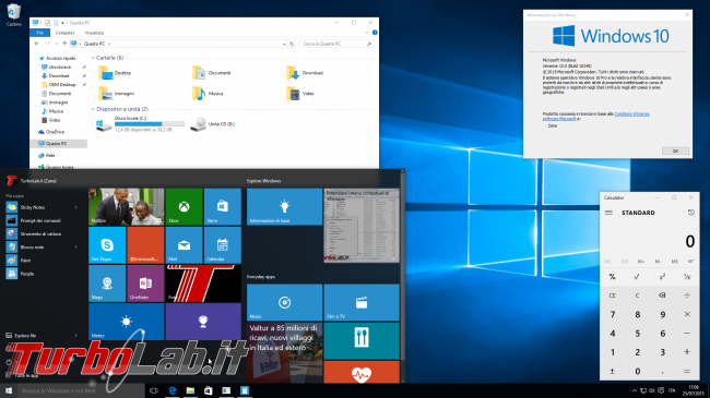 Windows 10, FAQ italiano - risposte veloci domande frequenti - la grande guida a windows 10 TP