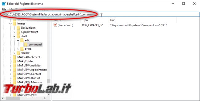 Windows 10, menu &quot;Modifica&quot; file immagine foto (jpeg, png, ...): come modificare programma si apre? (sostituire Paint Photoshop, Gimp, Paint.net altro)