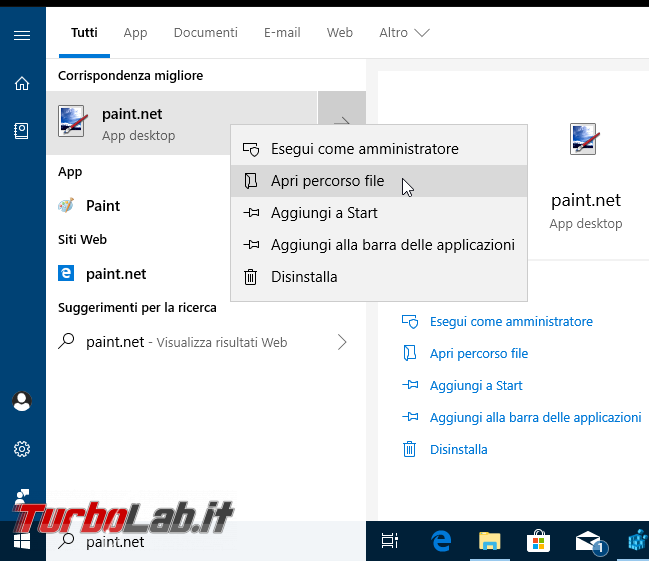 Windows 10, menu &quot;Modifica&quot; file immagine foto (jpeg, png, ...): come modificare programma si apre? (sostituire Paint Photoshop, Gimp, Paint.net altro)