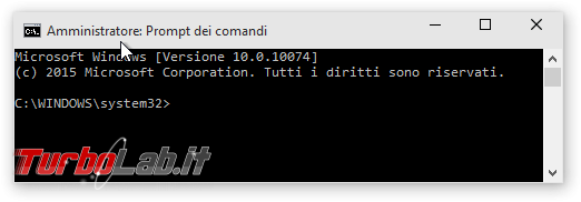 Windows 10, Prompt comandi: accesso negato - come aprire (sempre) &quot;Prompt comandi&quot; Amministratore - Amministratore Prompt dei comandi