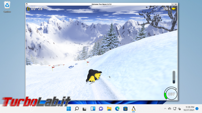 Windows 11: come eseguire programmi Linux interfaccia grafica Sottosistema Windows Linux (WSL WSLg, modo ufficiale)