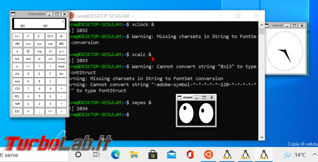 Windows 11: come eseguire programmi Linux interfaccia grafica Sottosistema Windows Linux (WSL WSLg, modo ufficiale) - zShotVM_1621841143