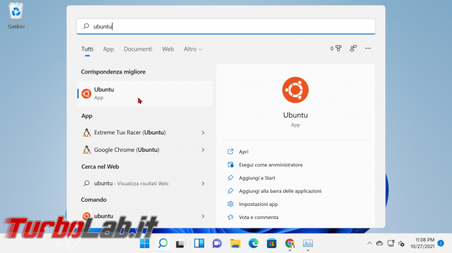Windows 11: come eseguire programmi Linux interfaccia grafica Sottosistema Windows Linux (WSL WSLg, modo ufficiale) - zShotVM_1635368900