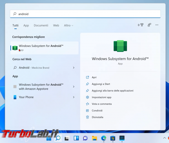 Windows 11: come installare Google Play Store Sottosistema Windows Android (WSA): guida download APK