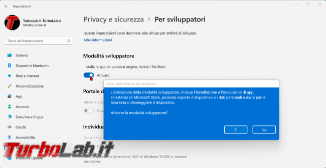 Windows 11: come installare Google Play Store Sottosistema Windows Android (WSA): guida download APK - screen_FRANK_1636297361