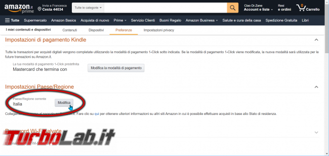 Windows 11: come risolvere errore The Amazon Appstore is not currently available your country Italia Sottosistema Windows Android (WSA)