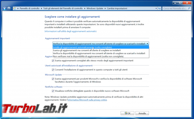 Windows 7: come continuare ricevere scaricare aggiornamenti gratis 2022 (Windows Update, video)