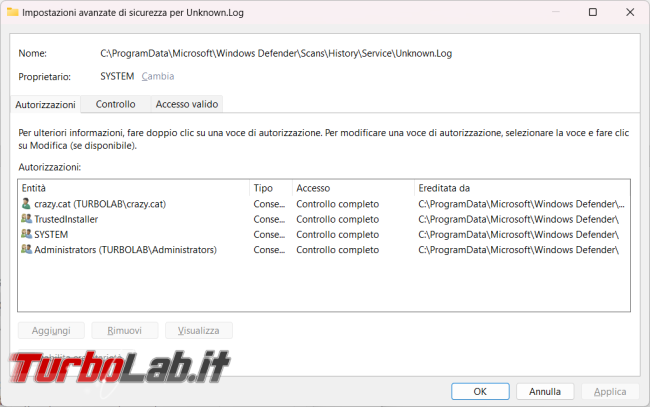 Windows Defender: come eliminare / pulire Cronologia protezione malware/virus