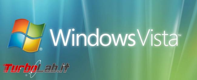 Windows Vista è definitivamente fuori supporto - windows vista wallpaper logo