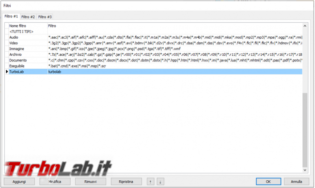 WizFile ricercatore file presenti disco fisso