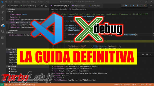 Xdebug Ubuntu - Come installare configurare PHP debugging locale remoto - Visual Studio Code xdebug