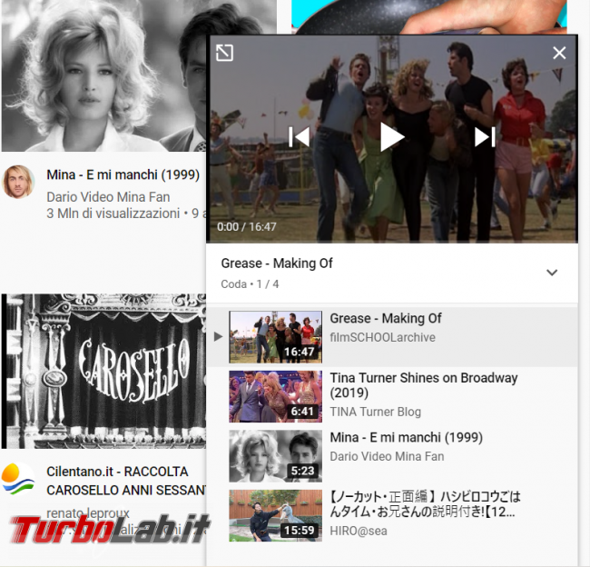 YouTube: come creare playlist (funzione Aggiungi coda)